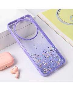 Torbica Frame Glitter za Xiaomi Redmi 14C ljubicasta - 221259