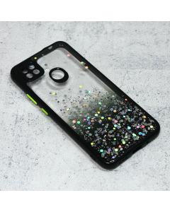 Maska za Xiaomi Redmi 9C/10A Frame Glitter crna - 97155