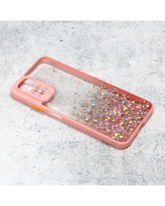 Torbica Frame Glitter za Xiaomi Redmi Note 11/Note 11s roze - 200281