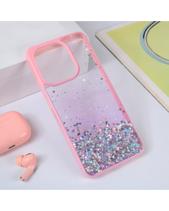 Torbica Frame Glitter za Xiaomi Redmi Note 13 4G roze - 214414