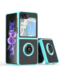 Torbica Frosted Shockproof za Samsung F741B Galaxy Z Flip 6 5G svetlo plava - 214534