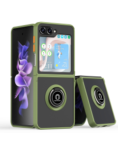 Torbica Frosted Shockproof za Samsung F741B Galaxy Z Flip 6 5G zelena - 214535