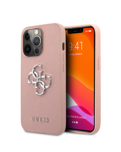 Torbica Guess Saffiano Big za iPhone 13 Pro 6.1 roza (GUHCP13LSA4GSPI) - 203577