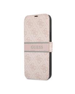 Torbica Guess Stripe Bk Pu za iPhone 13 6.1 roze (GUBKP13M4GDPI) - 203573