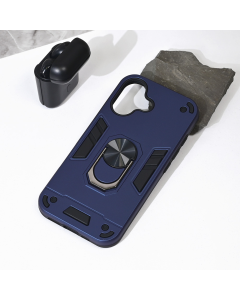 Torbica Hard Ring za iPhone 16 6.1 tamno plava - 216571