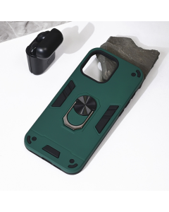 Torbica Hard Ring za iPhone 16 Pro Max 6.9 tamno zelena - 216578