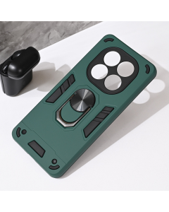 Torbica Hard Ring za Xiaomi Redmi Note 14 Pro 5G (EU) tamno zelena - 220167