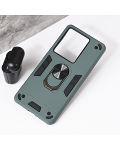 Maska za Xiaomi Redmi Note 14s Hard Ring tamno zelena - 221997