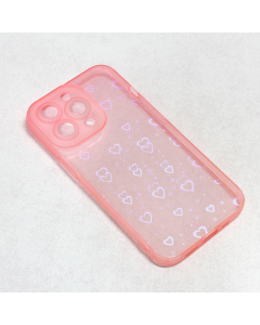 Torbica Heart Color IMD za iPhone 13 Pro 6.1 roze - 200903-1