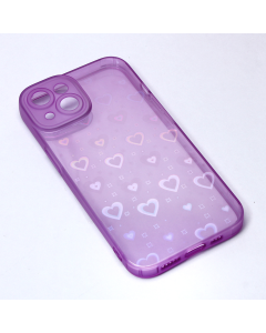 Torbica Heart Color IMD za iPhone 14 6.1 ljubicasta - 203780