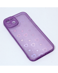 Torbica Heart Color IMD za iPhone 14 Plus 6.7 ljubicasta - 203781-1