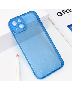 Torbica Heart Color IMD za iPhone 14 Plus 6.7 plava - 206459