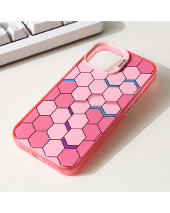 Maska za iPhone 14 6.1 type 2 Honeycomb Color - 211259