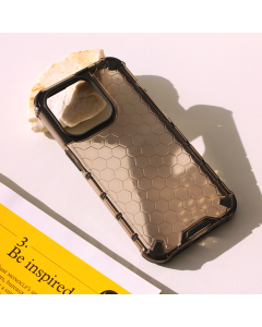 Torbica Honeycomb za iPhone 14 Pro 6.1 crna - 204163