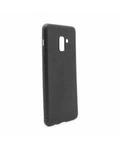 Torbica Leather Look za Samsung A730F Galaxy A8 Plus 2018 crna - 55436