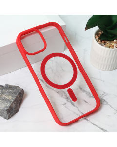 Torbica Magsafe Frame Color za iPhone 15 6.1 crvena - 209628