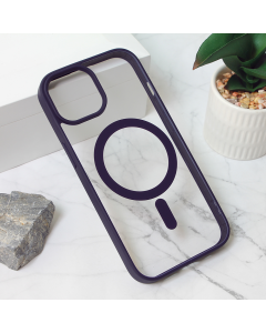Torbica Magsafe Frame Color za iPhone 15 6.1 ljubicasta - 209630
