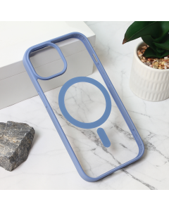 Torbica Magsafe Frame Color za iPhone 15 6.1 plava - 209631