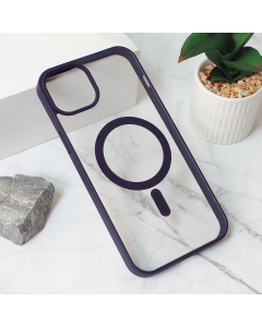 Torbica Magsafe Frame Color za iPhone 15 Plus 6.7 ljubicasta - 209637