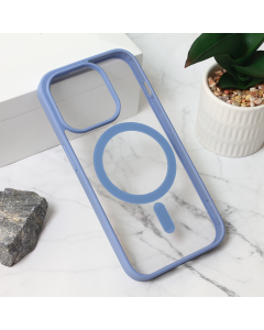 Torbica Magsafe Frame Color za iPhone 15 Pro 6.1 plava - 209645