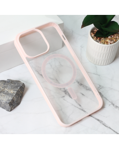 Torbica Magsafe Frame Color za iPhone 15 Pro Max 6.7 roze - 209650