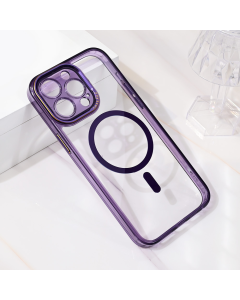 Maska za iPhone 15 Pro Max 6.7 Magsafe Camera Color ljubičasta