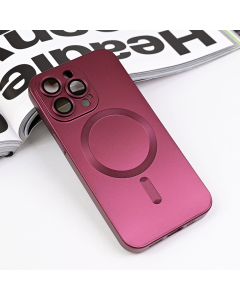 Torbica Magsafe Chrome za iPhone 13 Pro 6.1 bordo - 218652