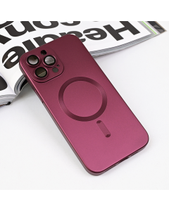 Torbica Magsafe Chrome za iPhone 13 Pro Max 6.7 bordo - 218657