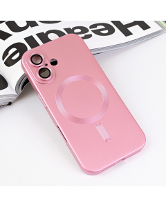 Torbica Magsafe Chrome za iPhone 16 6.1 roze - 218674