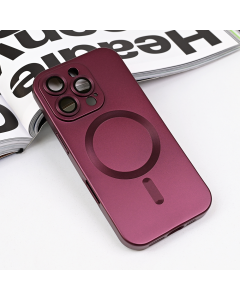 Torbica Magsafe Chrome za iPhone 16 Pro 6.3 bordo - 218679