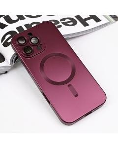 Torbica Magsafe Chrome za iPhone 16 Pro Max 6.9 bordo - 218684