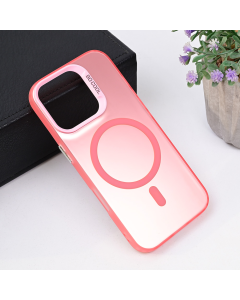 Torbica Magsafe Clear za iPhone 16 Pro 6.3 roze - 218119