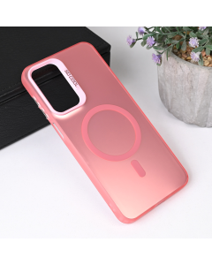 Maska za Samsung Galaxy A26 Magsafe Clear roze - 221315