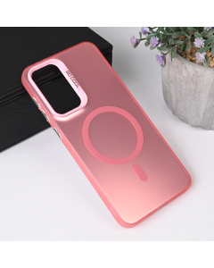 Maska za Samsung Galaxy A56 5G Magsafe Clear roze - 221308