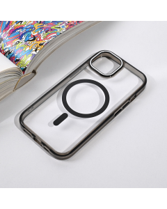Maska za iPhone 15 61 Magsafe Color Pop crna - 223924