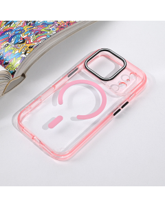Maska za iPhone 17 Pro 63 Magsafe Color Pop roze - 223951-1