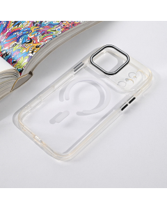 Maska za iPhone 17 Pro Max 69 Magsafe Color Pop bela - 223954