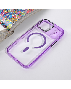 Maska za iPhone 17 Pro Max 69 Magsafe Color Pop ljubičasta - 223956
