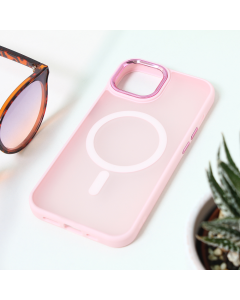 Torbica Magsafe colorful za iPhone 14 6.1 roze - 209813