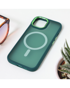 Torbica Magsafe colorful za iPhone 15 6.1 tamno zelena - 209794