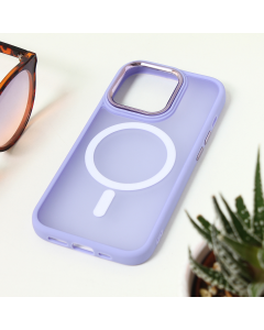 Torbica Magsafe colorful za iPhone 15 Pro 6.1 lila - 209807