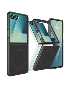 Maska za Samsung Galaxy Z Flip 7 Magsafe Elegant Fold crna