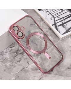Torbica Magsafe Lux za iPhone 16 6.1 roze - 216215
