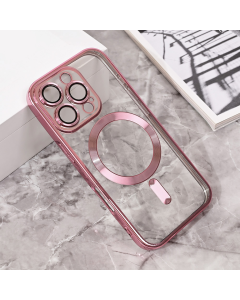 Torbica Magsafe Lux za iPhone 16 Pro 6.3 roze - 216220-1