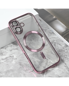 Maska za iPhone 17 63 Magsafe Lux roze - 223823-1