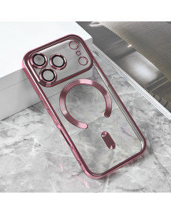 Maska za iPhone 17 Pro 63 Magsafe Lux roze - 223829-1