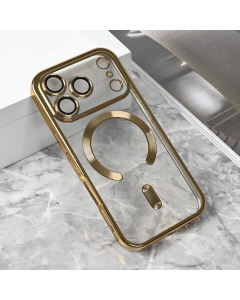 Maska za iPhone 17 Pro 63 Magsafe Lux zlatna - 223831-1