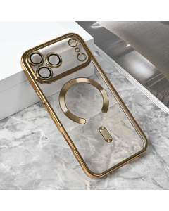 Maska za iPhone 17 Pro Max 69 Magsafe Lux zlatna - 223836