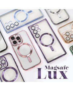 Maska za Samsung Galaxy S22 Ultra 5G Magsafe Lux crna - 215432-1