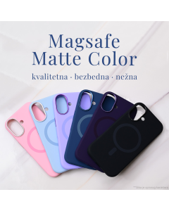 Torbica Magsafe Matte Color iPhone 14 6.1 tamno plava - 218160